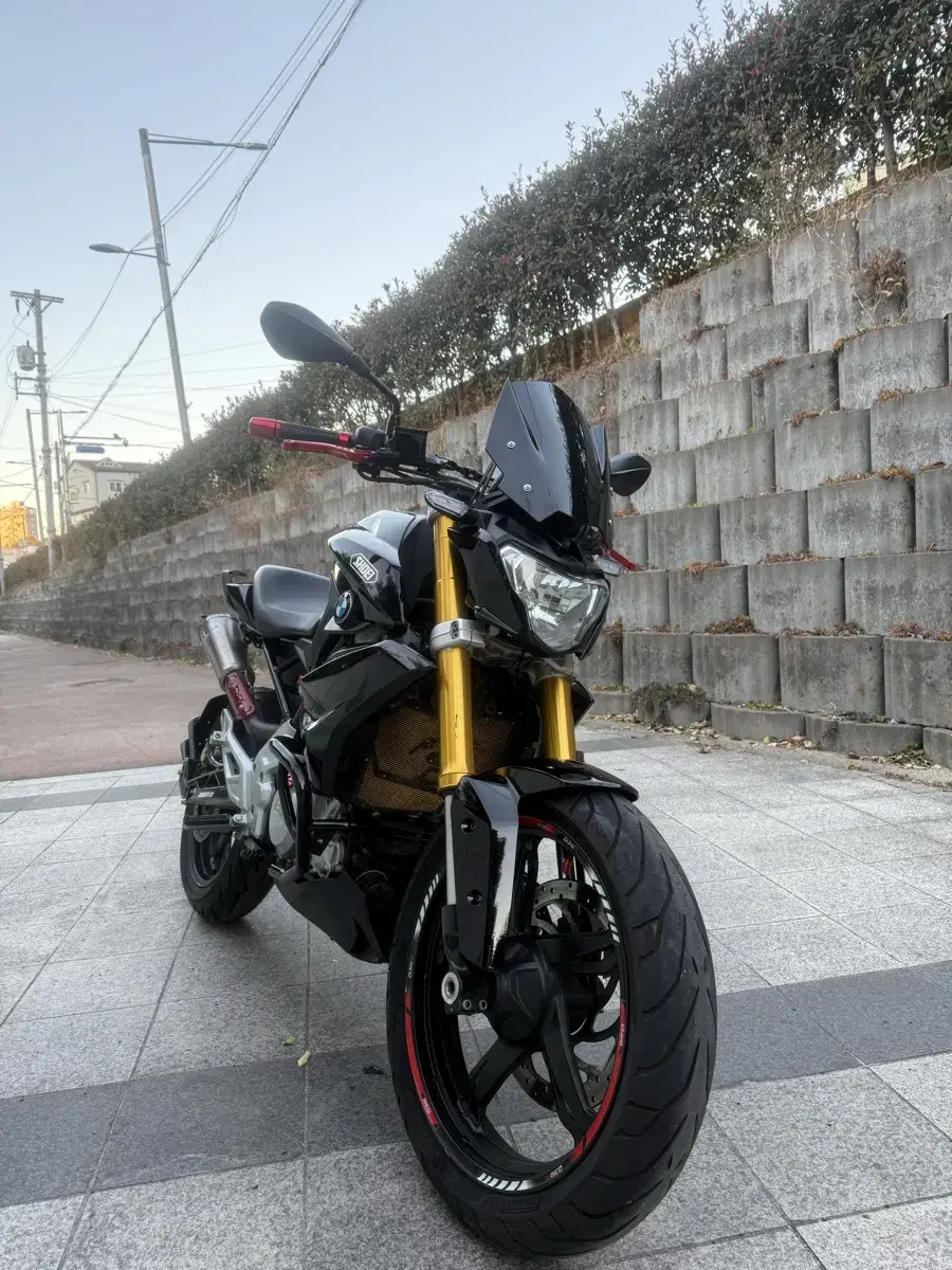 튜닝 bmw g310r